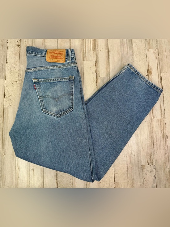 Other - Vintage Levis 550 Pants Jeans Men 34x30 Denim Stretch Blue Straight